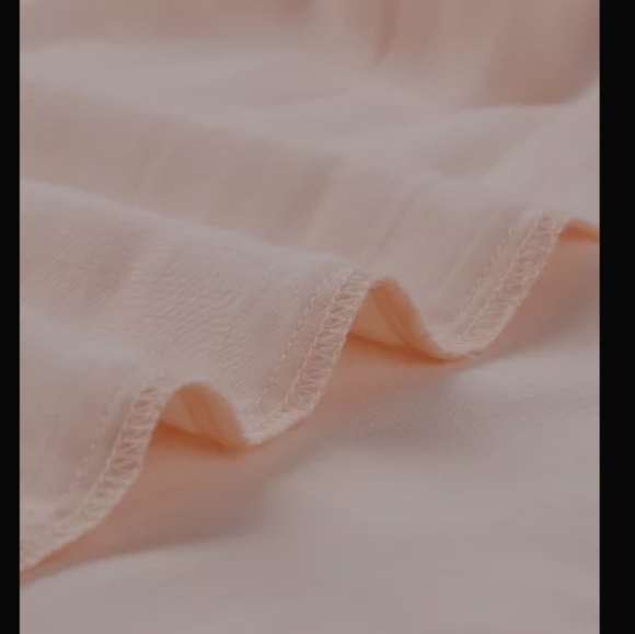 Soft Pink Off Shoulder Top - Picture 3 of 8